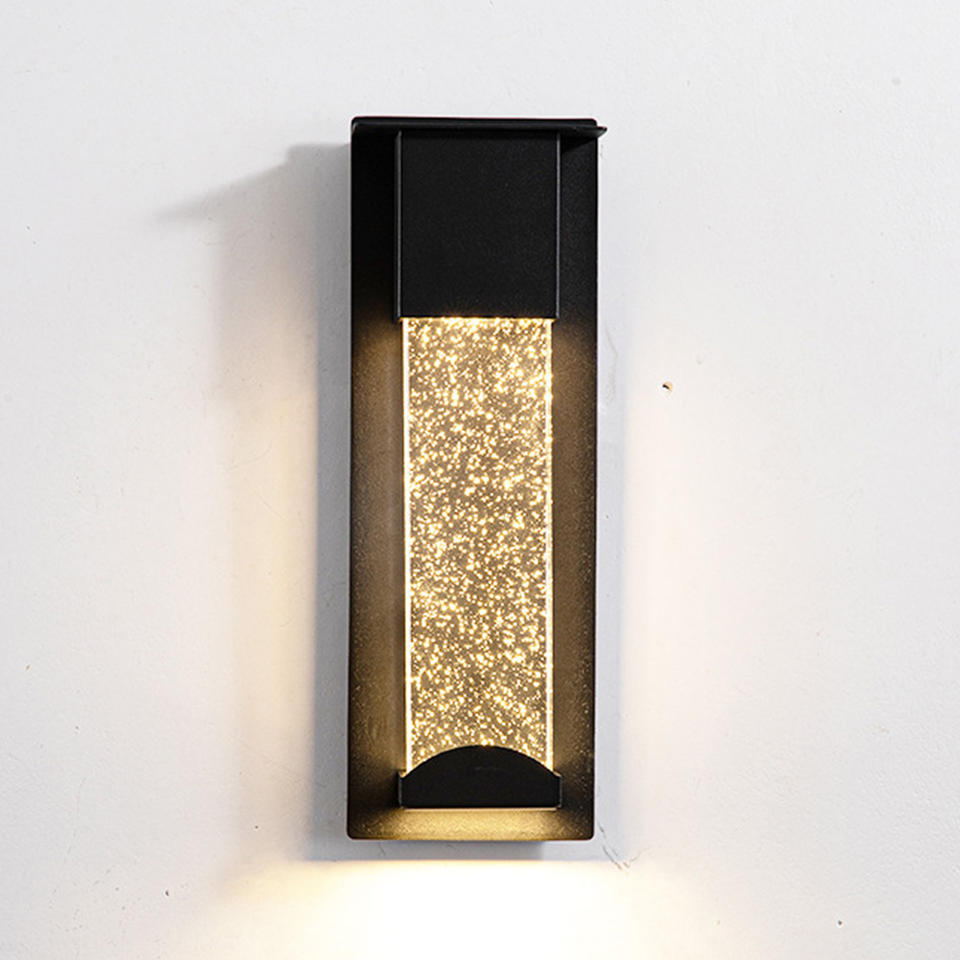 户外现代水晶LED壁灯 - Outdoor Modern Crystal LED Wall Lamp
