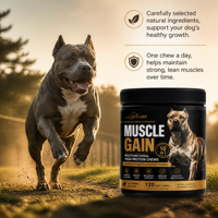 Complément alimentaire pour chiens riche en protéines pour le développement musculaire, fabrication OEM en vrac, friandises molles pour la prise de poids chez les chiens