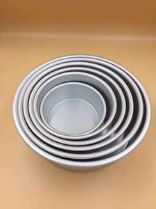 <span class=keywords><strong>Teglia</strong></span> 4 5 6 7 8 10 11 12 pollici in alluminio rotondo tortiera per festa di festa di nozze di compleanno e di natale - Product Image 2