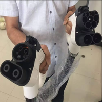 Nouvelle prise de charge rapide TARY EV 50A-250A, connecteur de chargeur EV DC, adaptateur CCS2 vers CCS1, DC+AC, protection IP54, garantie 1 an