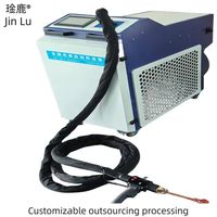 Mesin Pemanas Induksi Frekuensi Tinggi JinLu Berkualitas Tinggi, Komponen Inti Gear Mesin PLC, Daya 45kW, 380-440V