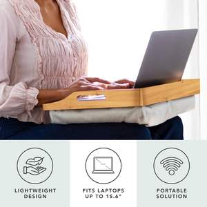 Nouveau produit <span class=keywords><strong>plateau</strong></span> <span class=keywords><strong>de</strong></span> <span class=keywords><strong>lit</strong></span> en bambou <span class=keywords><strong>de</strong></span> bureau <span class=keywords><strong>avec</strong></span> <span class=keywords><strong>coussin</strong></span> naturel détachable <span class=keywords><strong>plateau</strong></span> <span class=keywords><strong>de</strong></span> service convient au style des ordinateurs portables pour la maison - Product Image 5