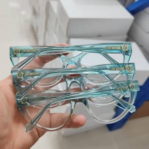 Liquidation de stock Montures optiques en acétate épais Livraison rapide Lunettes mixtes de haute qualité Échantillon de stock Lunettes de lot mixte Optique - Product Image 6