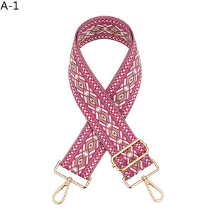 Яркий жаккардовый ремешок Meetee диаметром 5 см, аксессуары для сумок, регулируемый длинный ремешок на плечо - Product Image 6