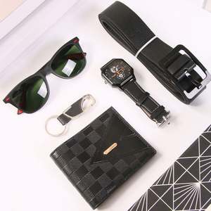 Ensemble de costume d'affaires pour homme, cadeau pour mari pour Noël, la Saint-Valentin, le Nouvel An et la remise des diplômes - Comprend une montre, une ceinture et un portefeuille - Product Image 3