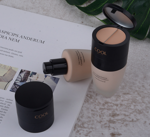 2-in-1 Water Sence Base Gesicht Liquid Foundation Creme Concealer mit vollständiger Abdeckung Öl kontrolle Leicht zu tragendes Make-up mit weichem Gesicht - Product Image 5
