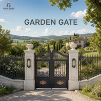 Kit complet en aluminium pour portail, clôture et garde-corps, thermolaqué, résistant aux UV, écologique, sur mesure pour projets de villas et jardins, direct usine