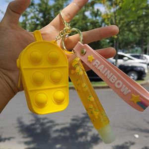 Base de brillo de labios, llavero de acrílico líquido 2021, Amazon Kids, haz mi propio llavero, Cosméticos Naturales, lápiz labial, venta al por mayor, brillo de labios - Product Image 2