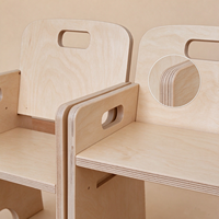 Chaises pour enfants, bureau et chaise d'école maternelle, chaises en bois pour enfants, mobilier de garderie, chaises d'école maternelle, mobilier de salle de classe