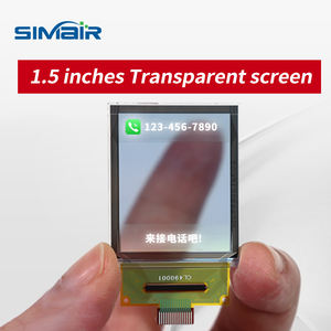 شاشة OLED شفافة مقاس 1.5 بوصة، مصفوفة نقطية 128×128، شريحة SSD1327 - Product Image 2