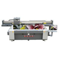 Locor UV2513 2.5x1.3m grande imprimante à plat mousse/acrylique/métal/imprimante à panneau PVC
