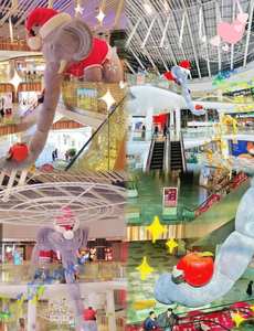 Vui Inflatable giáng sinh trang trí ngoài trời sang trọng bơm hơi khổng lồ phim hoạt hình voi - Product Image 4