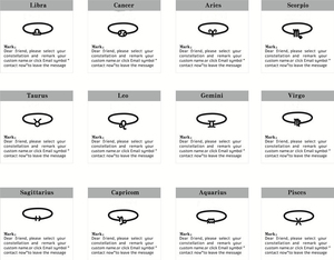 MICCI vente en gros, anneau ouvert en acier inoxydable plaqué or 18K, <span class=keywords><strong>Horoscope</strong></span> étoile réglable signe du zodiaque - Product Image 6