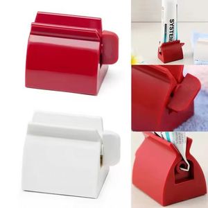 Durable Plastic Toothbrush <b>Holder</b> With <b>Toothpaste</b> Dispenser Waterproof Tube Squeezer Key - Product Image 1