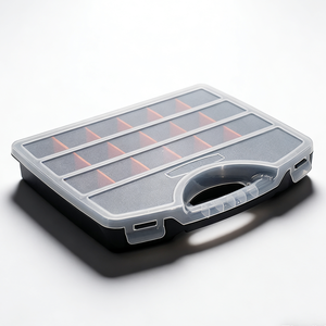 Kit organisateur de stockage en plastique de haute qualité pour forets petites pièces de plomberie boîtier personnalisable OEM - Product Image 3