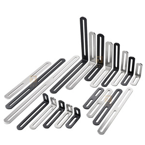 Stainless Steel Equal Angle Bracket Long Hole 300 Series Right Angle Reinforcement Connector L Shape - Product Image 4
