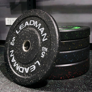 工場クロスフィットネス高温高温バンパープレートクラムゴム無料重量魅力的な色 - Product Image 4