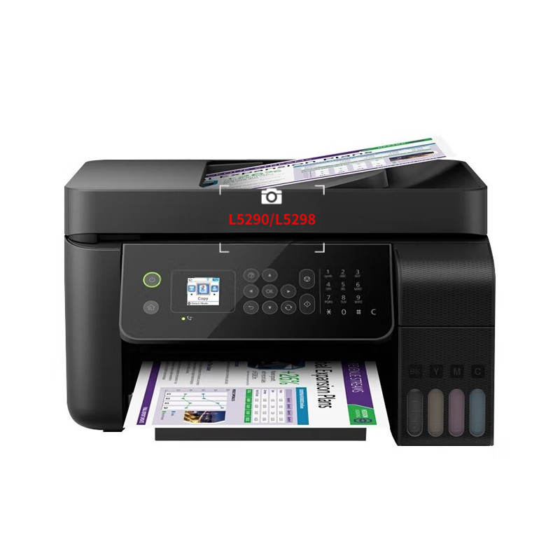 Для нового струйного принтера Epson A4, 4-цветный, все-в-одном, L5190/L5290/L5198/L5298