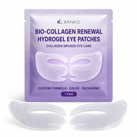 Patchs Hydrogel Personnalisables Sous les Yeux à Marque Blanche, Formule Personnalisée, Texture Gelée Blanche, Soin des Yeux, Produits de Soin de la Peau