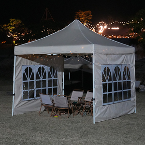 Tente de soleil d'extérieur imperméable en toile, auvent, tente <span class=keywords><strong>2</strong></span> x <span class=keywords><strong>2</strong></span> m, petite tente pliable rétractable - Product Image 2