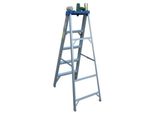 Chân cao su có thể thu vào nhôm gấp bước thang tự bán - Product Image 2