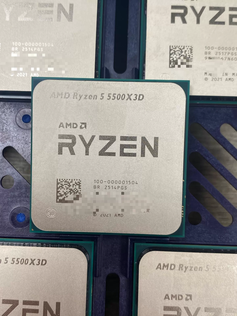 2026 New R5 5500X3D Original CPU 6 Cores12 Threads 3D V-Cache AM4 Socket 4GHz, 105W Processor Ideal for Gaming and Desktop PCs