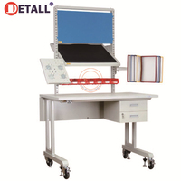 Station de travail de réparation mobile avec éclairage LED et rangement d'outils