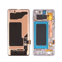 Écran LCD d'origine avec cadre pour Samsung Galaxy S8 S9 S10 S20 S21 S22 S23 S24 S25 Note 10 20U – Écran de remplacement