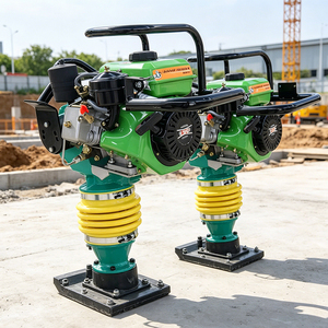 Compacteur à moteur deux temps avec double piston supérieur et inférieur, polyvalent pour le compactage de terrains, ponts et pieux - Product Image 1