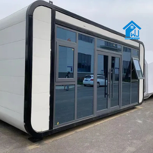 20ft & 40ft Modular cabin di chuyển prefab container nhà phẳng gói nhỏ nhà với viên nang gian hàng khách sạn cho các cửa hàng đô thị sống - Product Image 2