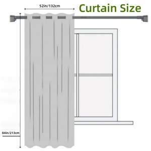 <span class=keywords><strong>Tende</strong></span> Oscuranti Termoisolanti con Occhielli, Tinta Unita ad Alta Schermatura - Product Image 2