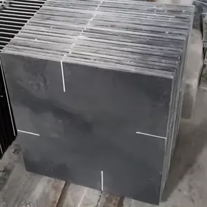 Piastra in carburo di silicio nero refrattario KERUI per fornace industriale ad alta temperatura