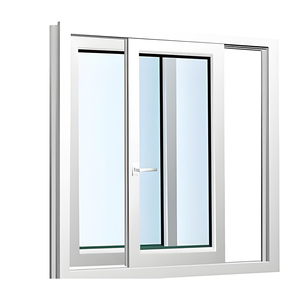 Fenêtre à ouverture horizontale anti-tempête en plastique <span class=keywords><strong>blanc</strong></span> à <span class=keywords><strong>double</strong></span> <span class=keywords><strong>vitrage</strong></span> en <span class=keywords><strong>PVC</strong></span> à <span class=keywords><strong>prix</strong></span> compétitifs - Product Image 1