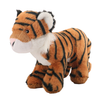 D KING Elektrisches Roboter-Tiger-Spielzeug mit Beweglichen Gliedmaßen, Sound, Interaktiv, Plüsch-Mechanischer Tiger-Roboter, PP-Baumwollfüllung, Umweltfreundlich