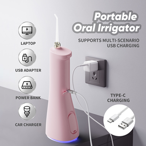 Irrigador Bucal Nocturno con Modo Suave, Irrigador Oral Recargable Inalámbrico para <span class=keywords><strong>la</strong></span> Rutina de Limpieza Nocturna - Product Image 5