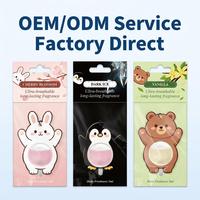 Désodorisant de voiture en forme d'animal mignon en gros - Personnalisable OEM/ODM, parfum lavande liquide et huileux