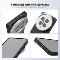 Étui de téléphone portable magnétique NEEWER à motif animal, support d'objectif 17 mm, adaptateur de filtre 67 mm pour Vivo X200 Ultra/X200 Pro PA114/PA115