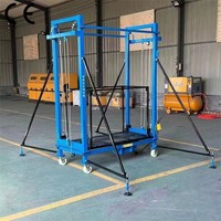 Grue électrique pliable d'industrie du bâtiment de plate-forme d'ascenseur d'échafaudage avec le circuit hydraulique