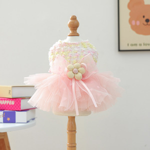 PETCIRCLE Pet Circle Spring and Autumn Pet Clothing Small Dog Puppy <b>Cat</b> <b>Clothes</b> Fairy Tulle Skirt - Product Image 5