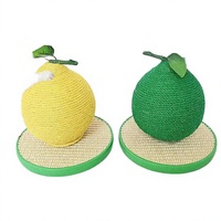 Nouveau design, arbre à chat moderne et mignon de style chinois en forme de gourde, avec jouet boule en sisal, écologique et durable, en carton