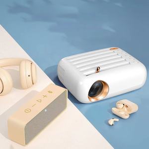 V1 5000 Lumens Smart 720P <span class=keywords><strong>Acheter</strong></span> un mini projecteur portable HD Lecteur de jeux Écran familial Multimédia Proyector - Product Image 4