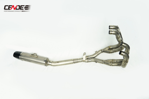 Scarico per Moto in Lega di Titanio Modificato per <span class=keywords><strong>Suzuki</strong></span> GSX1300 - Product Image 2