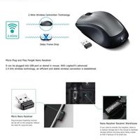 Ratón Óptico Inalámbrico Logitech M325 para Juegos, 2.4G, 1000DPI, 3 Botones, Interfaz Mini USB, Compatible con Windows/Mac OS X 10.5, en Stock