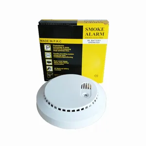 Alarm detektor asap mandiri baterai cadangan 9V dengan teknologi fotolistrik canggih