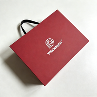 Boîte cadeau en papier kraft rigide magnétique biodégradable écologique personnalisée de qualité supérieure avec poignée pour l'emballage de bijoux et d'aliments