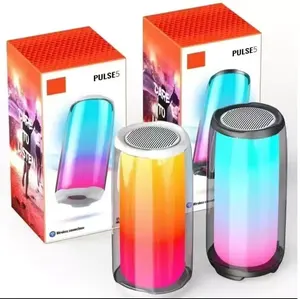 Dropshipping Party LED Light Stereo speakers Bottle Deep Bass RGB Pulse 5 Wireless Speakers J B