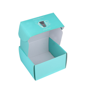 Biểu tượng tùy chỉnh faoldable sóng nhỏ carton quần áo Quà Tặng bưu phẩm bao bì các tông gấp Hộp quà tặng tùy chỉnh hộp giấy - Product Image 1