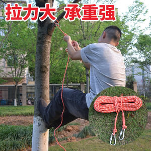 Corde d'évacuation incendie domestique à haute altitude, corde de sécurité en nylon pour la descente lente en extérieur, auto-sauvetage en cas d'incendie - Product Image 2