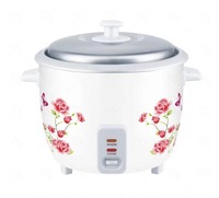 Rice Cooker Cetak Bunga  Drum Rice Cooker  Cetak Sesuai Pesanan 1.0L-2.8L Opsional dengan Panci Dalam Aluminium