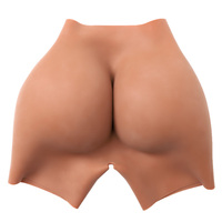 Shorty Gainant en Silicone de Haute Qualité, Rehausseur Fessier pour Femmes Grandes Tailles, Culotte Rembourrée Effet BBL